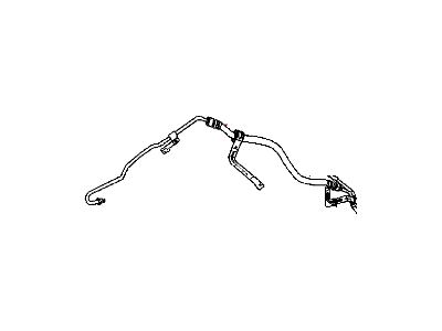 Dodge 5105788AB HOSE Power Steering Pressure and Return