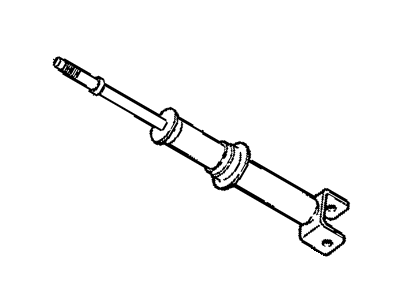 Mopar 4782266AA Shock Absorber Suspension Rear