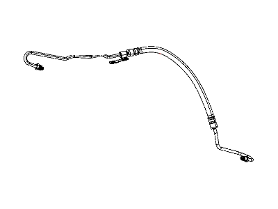 Jeep 5105975AE HOSE Power Steering Pressure
