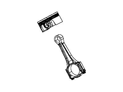 2017 Dodge Viper Piston - 68193491AA