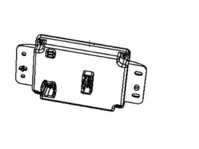 Dodge 68340540AB MODULE A/C And Heater