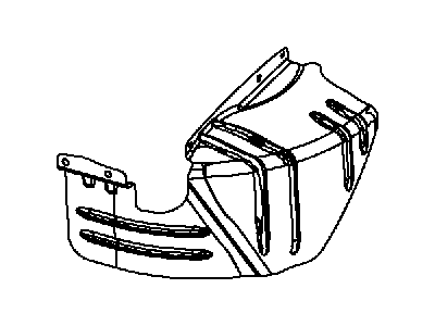 Mopar 68054977AA Shield Heat