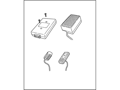 Dodge 82207853AC HANDS FREE KIT Cellular Phone