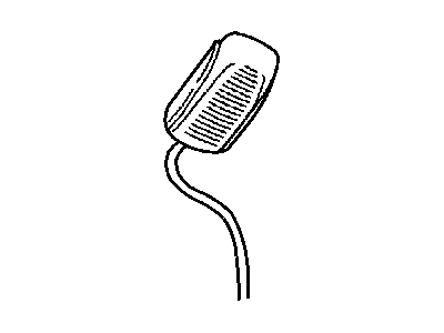 Mopar 5102025AA Microphone Audio 5102025AA Mopar Microphone Audio Illustration 1 of 1