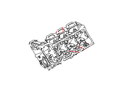 Dodge 53020987AC HEAD Cylinder Left