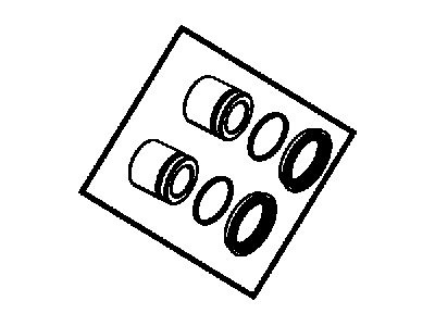 Ram Brake Caliper Piston - 68049178AB