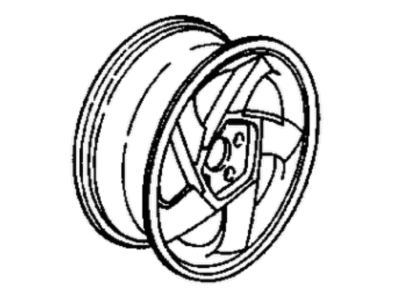 1993 Dodge Stealth Spare Wheel - MB914541