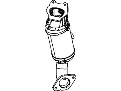 Dodge 68036150AE MANIFOLD Exhaust and Catalytic Converter