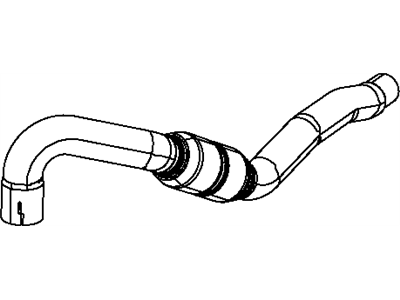 Dodge 5147253AB PIPE Exhaust Front