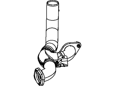 Dodge 68034400AE PIPE Exhaust Crossunder