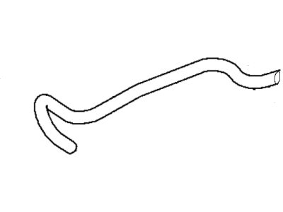 Mopar 4891048AB Hose Canister To LDP Vent Valve