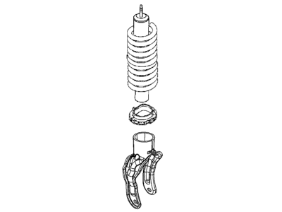 Jeep 68298330AC SHOCK ABSORBER KIT Suspension Front