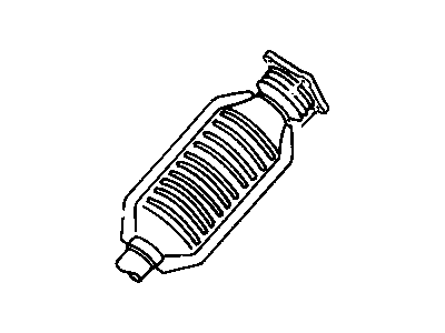Chrysler Catalytic Converter - 4682996AC