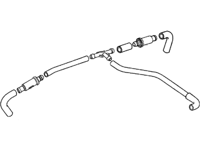 Dodge 53032818AF HOSE Crankcase Vent