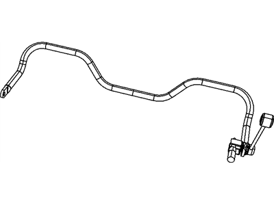Mopar 52125409AA Bar Rear Sway Mopar 52125409AA Bar Rear Sway
