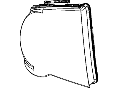 Chrysler 55078021AG LAMP Headlamp Park And Turn