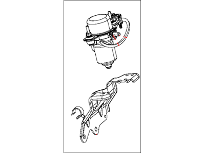 Jeep 5047967AA PUMP Air