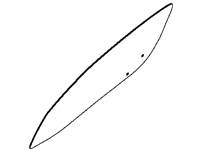 Mopar 5030095AA Glass Door With Liftplate