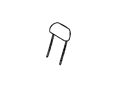 Mopar 1FQ681D1AA Headrest Rear