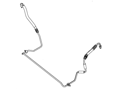 Mopar 5154923AD Hose Power Steering Return Gear To Reservoir