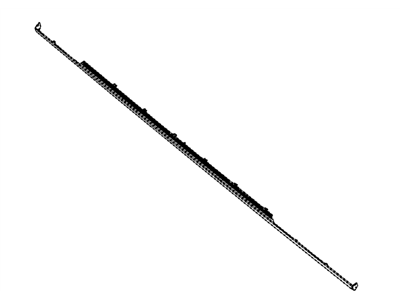 5028798AC Mopar Cladding Front Door Illustration 1 of 1