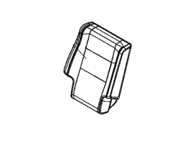Jeep 5QM16LV5AA COVER Rear Seat Back Right
