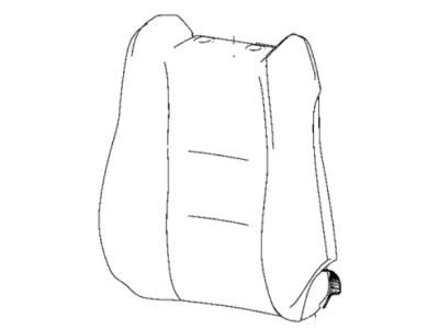 Jeep 6RN61LV5AA COVER Front Seat Back