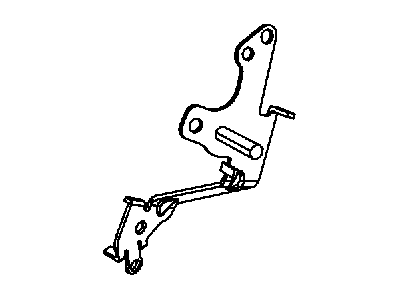 Mopar 5149071AA Bracket Differential Pressure Sensor