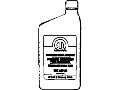 Jeep 5136035AA LUBRICANT Gear 75W85