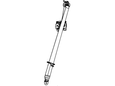 Dodge 6KE101R5AB SEAT BELT Retractor