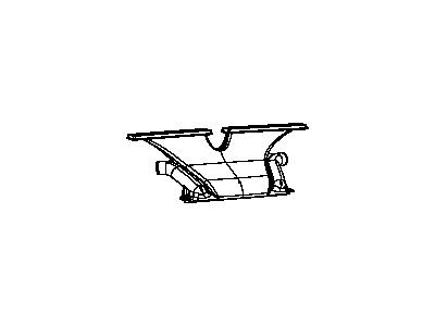 Dodge 5108156AC DUCT Defroster