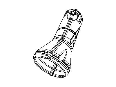 Mopar 68086554AA Shield Exhaust Catalytic Converter