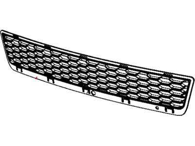 Dodge 55000808AB GRILLE Lower