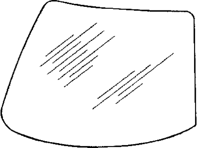 Chrysler 5083396AA WINDSHIELD PACKAGE SHIPPING ASSEMBLY - 10 LITE GLASS