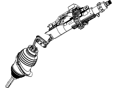 Dodge 5057577AC COLUMN Steering