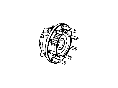 Mopar 68034702AA Stud Hub