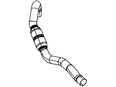 Mopar 53010367AB Pipe Exhaust Front