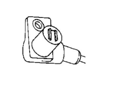 Dodge 4683057 ABS Sensor