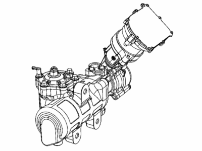 Ram 68403512AD GEAR ASSEMBLY Steering Torque Overlay