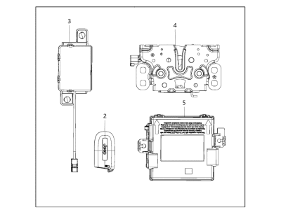 Mopar 82214660AC Remote Start Complete Mopar 82214660AC Remote Start Complete