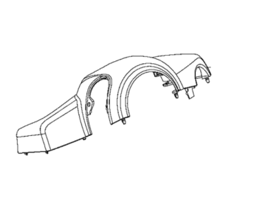 Mopar 5YL78LXHAA Shroud Steering Column Upper