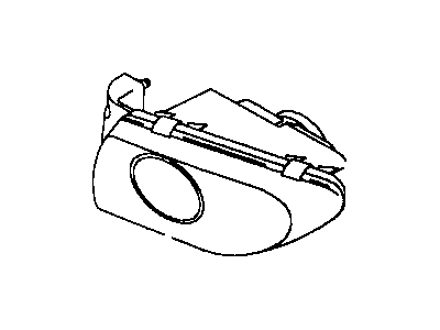 Chrysler Sebring Fog Light - MR155844