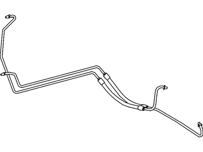 Dodge 68006237AA TUBE AND HOSE Oil Cooler