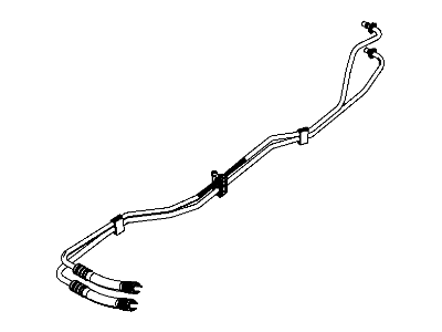 Jeep 55056609AD TUBE & HOSE Supply & Return