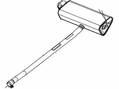 Mopar 68254921AA Muffler And Tailpipe Exhaust