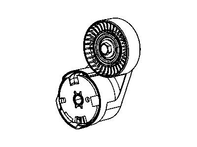 5184617AB Mopar Tensioner Belt Illustration 1 of 1
