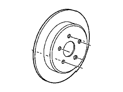 Mopar 4721240AC Rotor Brake
