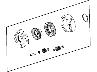 Mopar 5103265AB Differential Transfer Case 5103265AB Mopar Differential Transfer Case Illustration 1 of 1