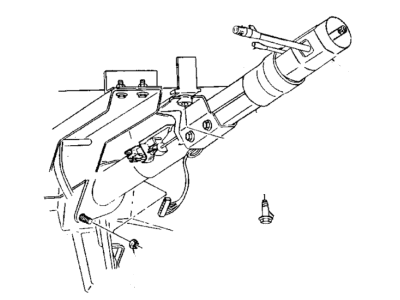 Dodge Viper Steering Column - 4642805