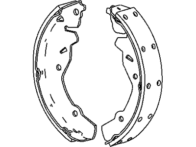 Dodge V2013630AC SHOE KIT Brake